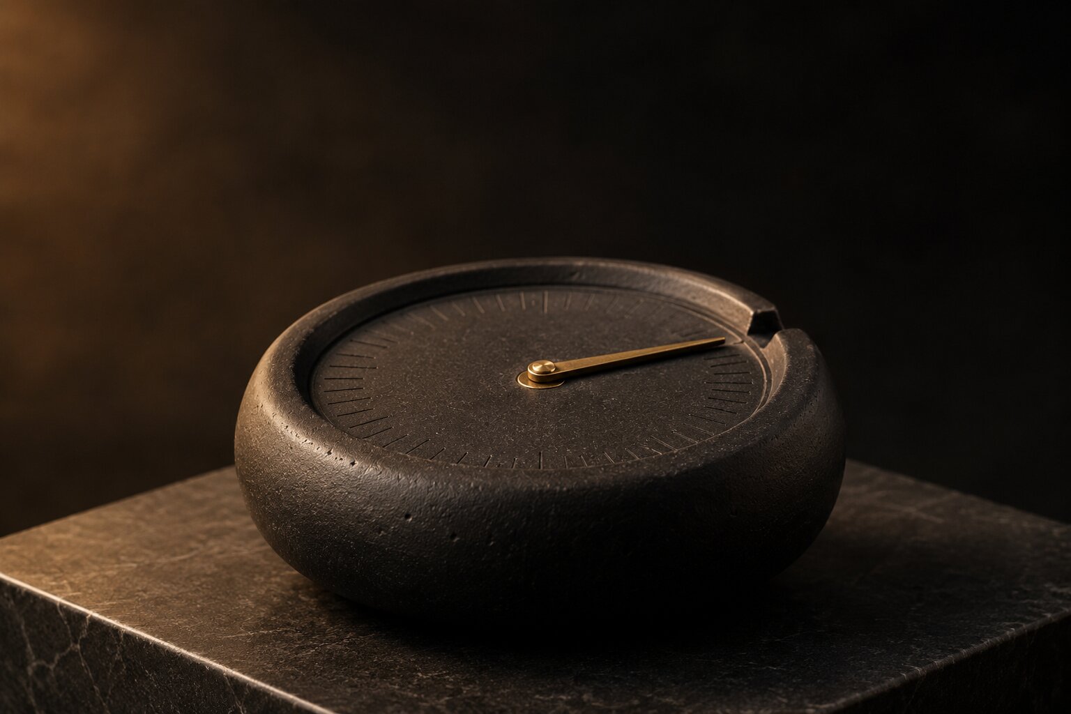 Single symbolic compass representing AI taste training for brand visual direction