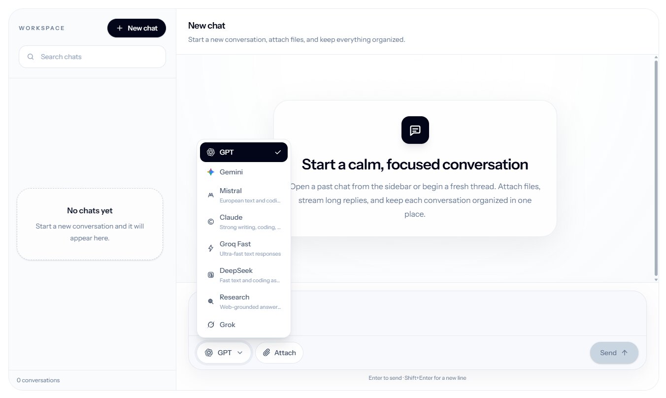 Orias AI app interface