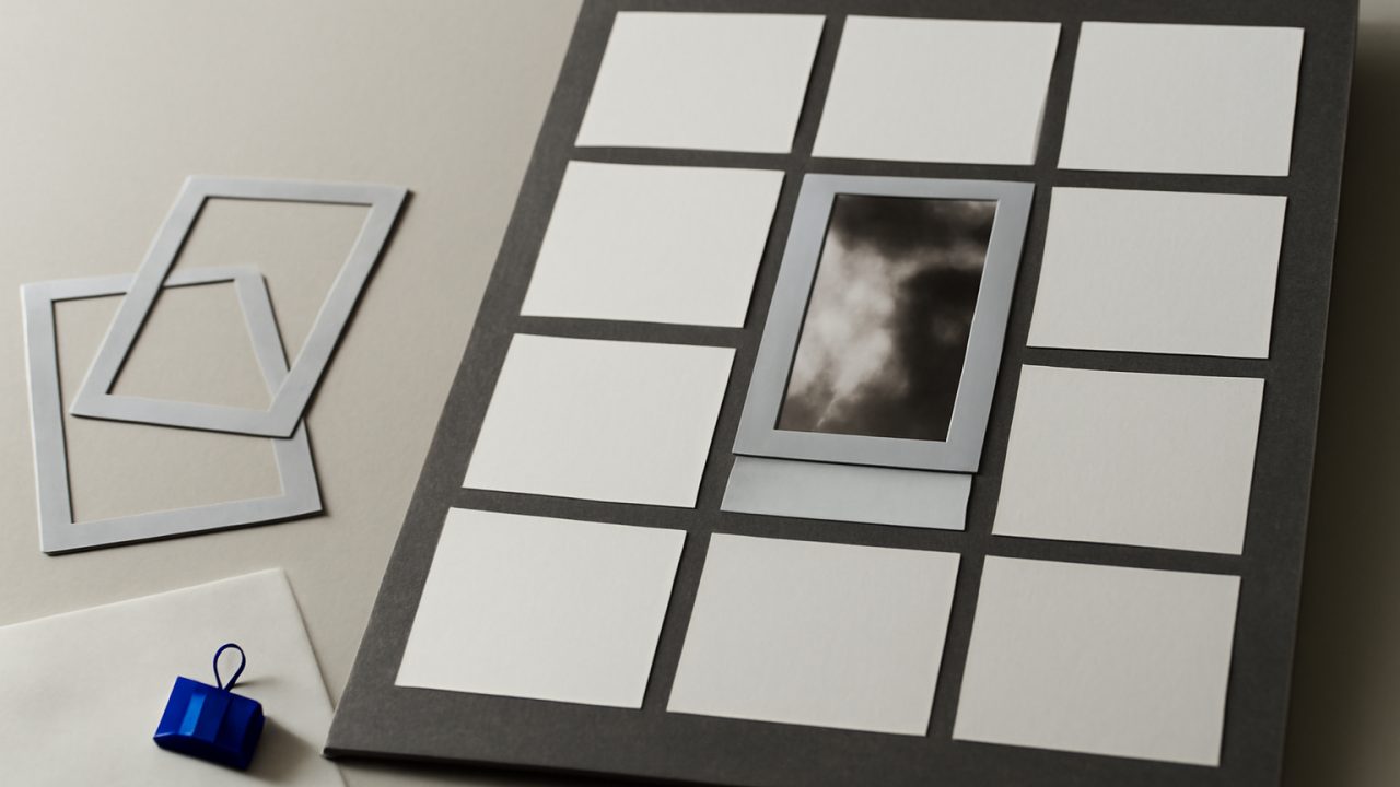 Rejected video frames narrowed into a vertical reel selection