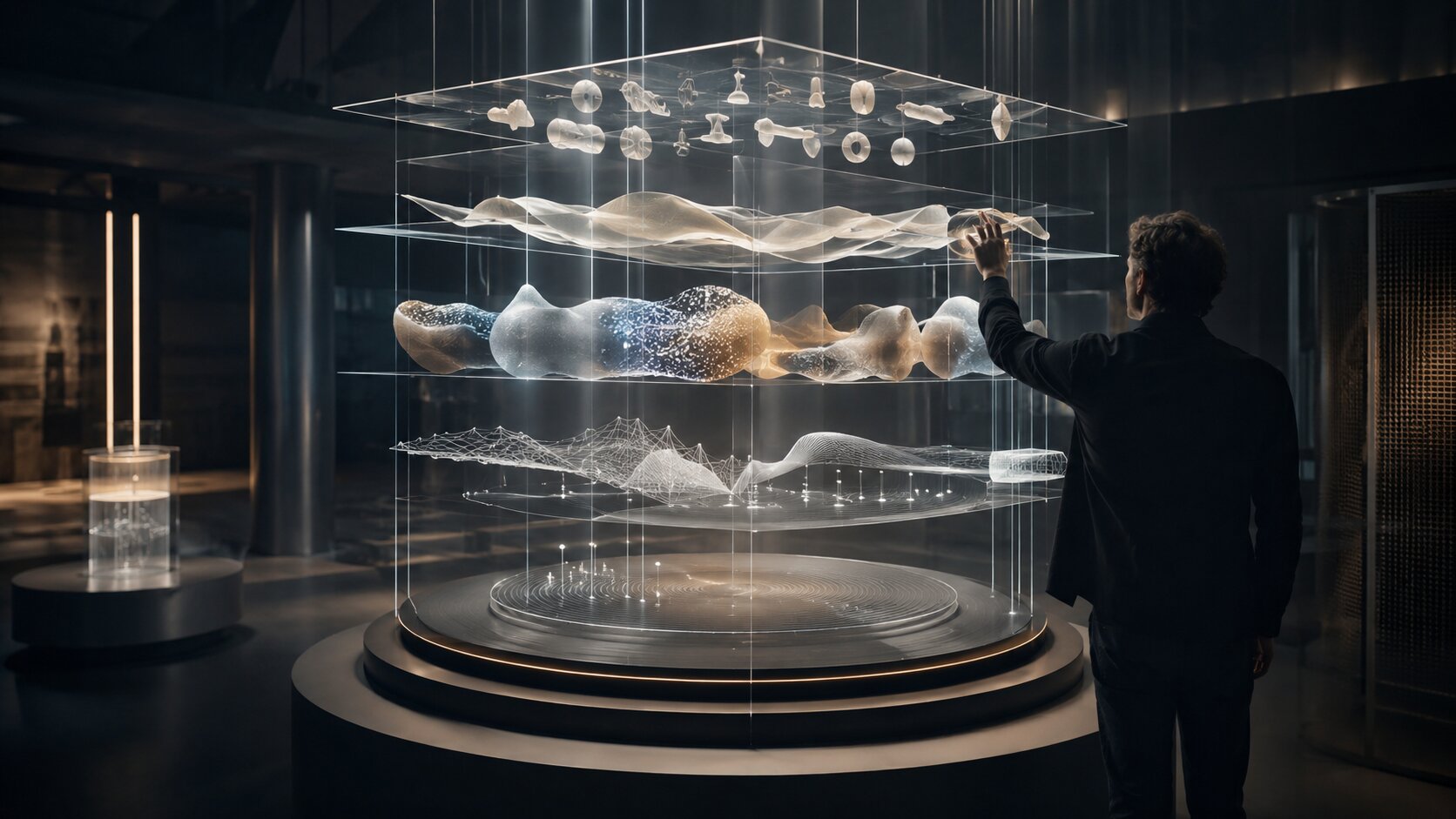 Brand metaphor map showing symbols materials and visual rules for AI creative direction