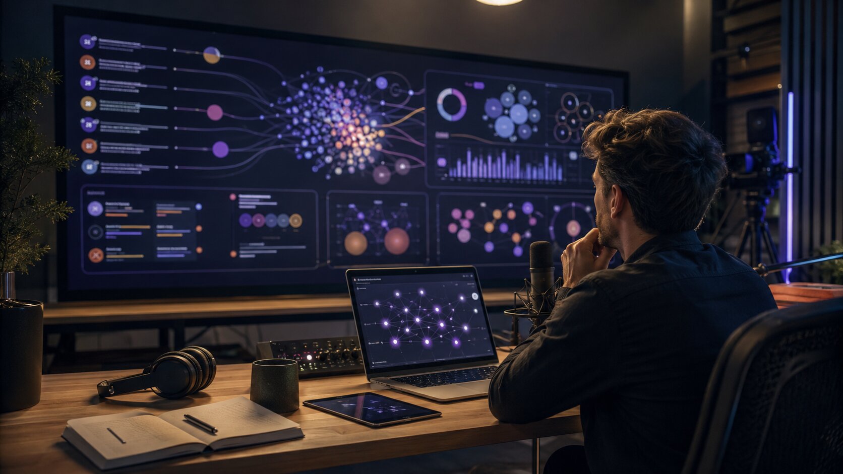 Creator building a community-led AI content strategy from audience signals