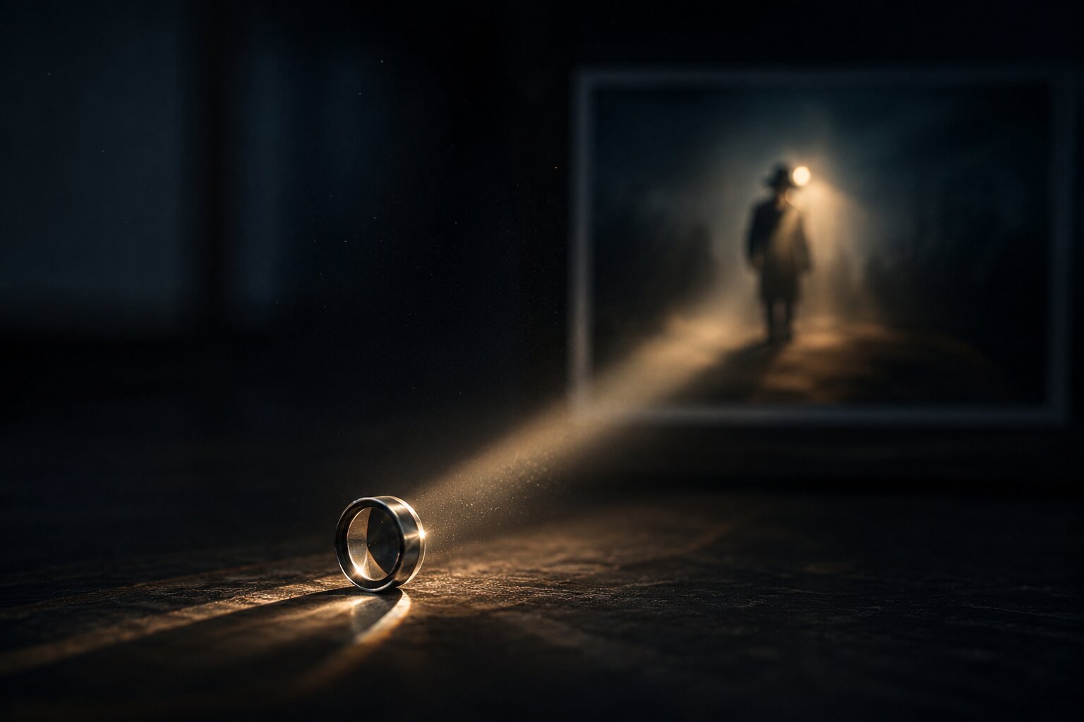 Dramatic editorial image showing composition, light, contrast, and negative space in visual storytelling