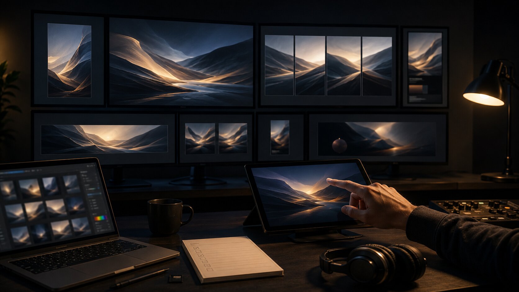 Orias AI creative workspace for turning one idea into multiple publish-ready assets