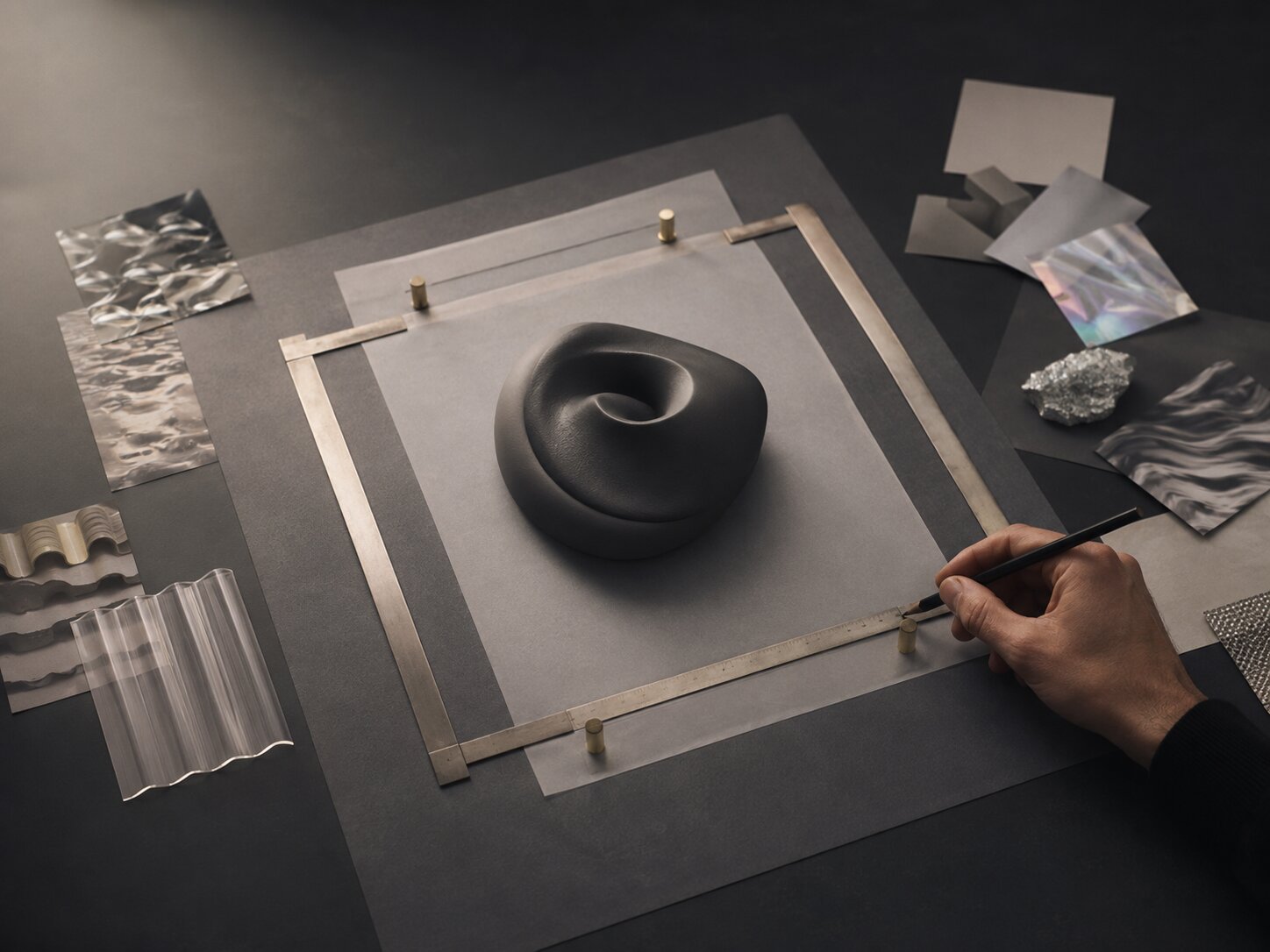 Brand boundary system showing what AI-generated visuals should avoid