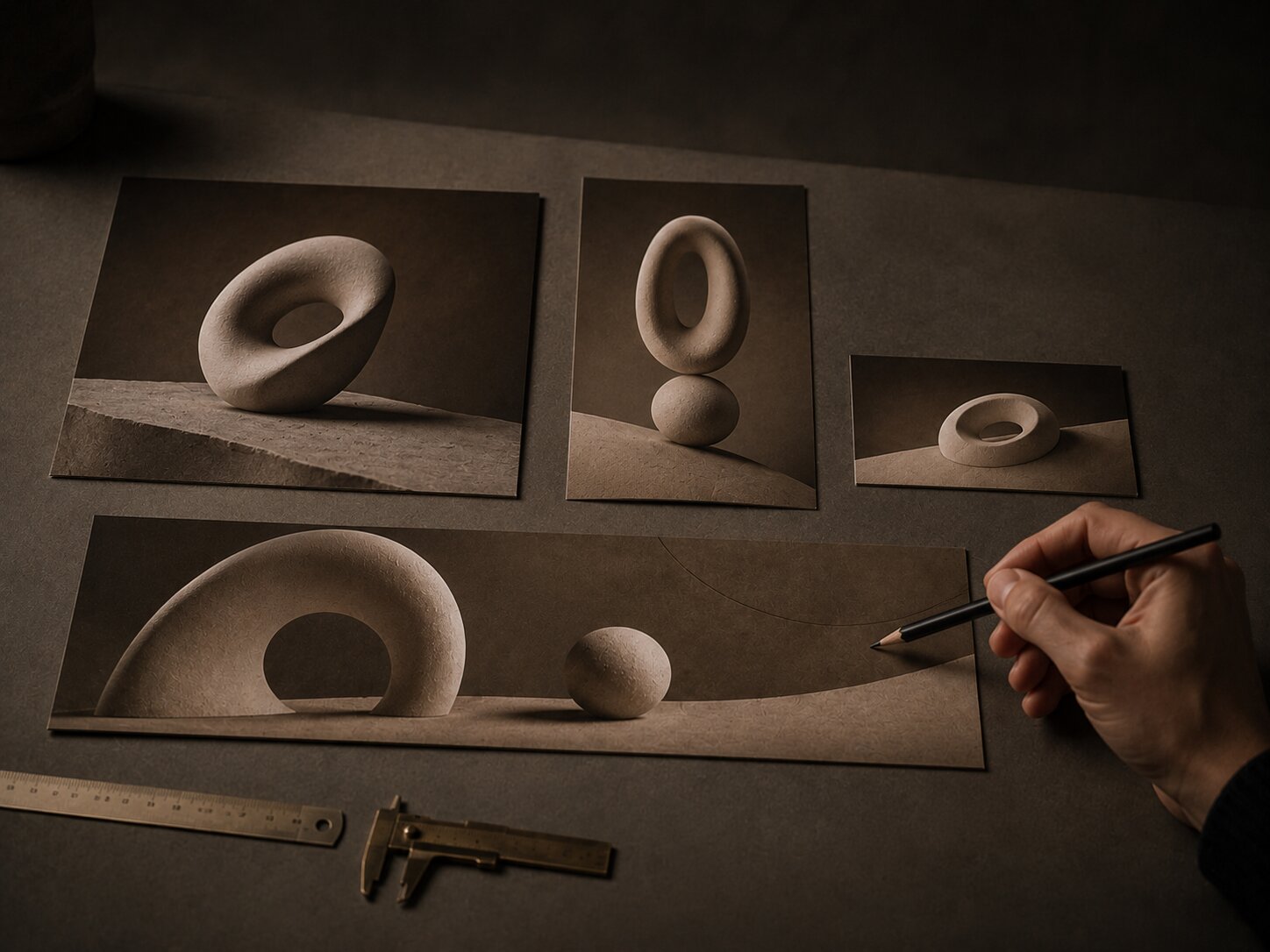 One emotional visual world adapted across multiple campaign asset formats before publishing