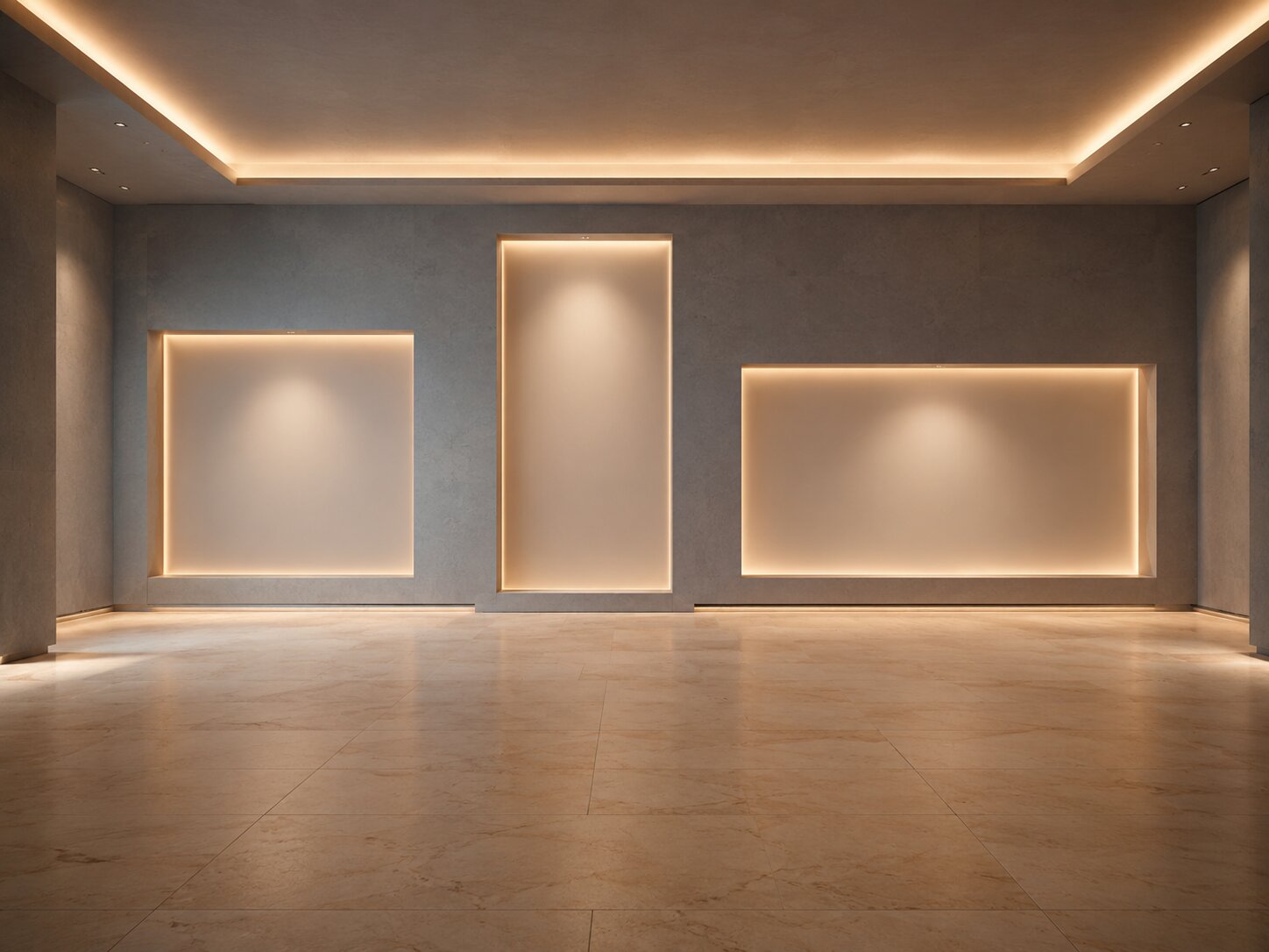 A quiet physical review space prepared for checking creative assets before publishing